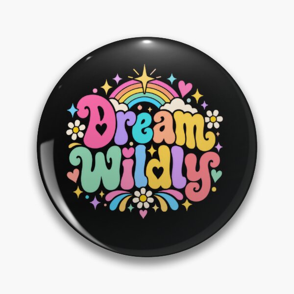 Item preview, Dream Wildly Inspirational Dreamer Positive Motivation designed and sold by JonesFlora2025.