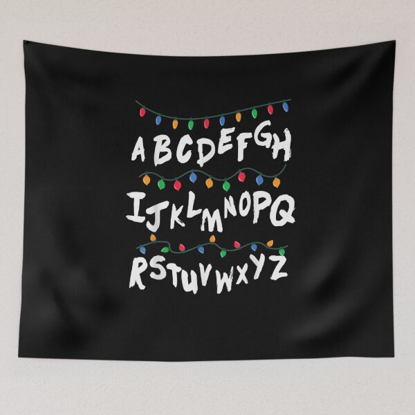 Item preview, Christmas Alphabet ABC Letters Colorful Lights designed and sold by Aniverlia.