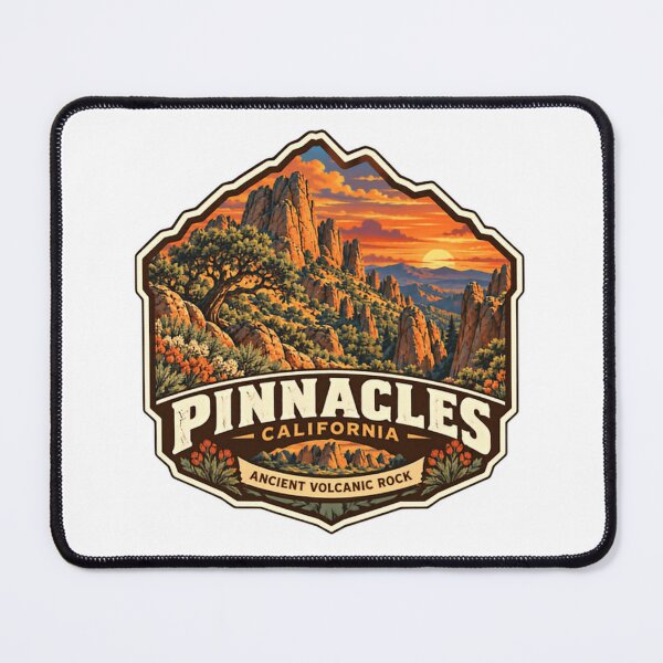 Item preview, Pinnacles California Ancient Volcanic Rock National Park Travel Hiking designed and sold by Star3NowForMe.