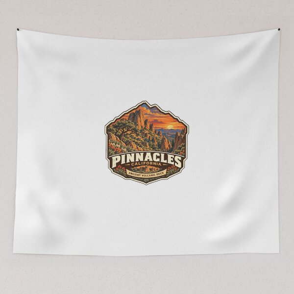 Item preview, Pinnacles California Ancient Volcanic Rock National Park Travel Hiking designed and sold by Star3NowForMe.