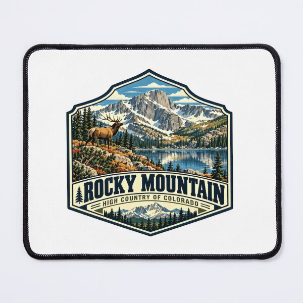 Item preview, Rocky Mountain High Country Of Colorado National Park Hiker Traveler designed and sold by Simsimah26Parks.
