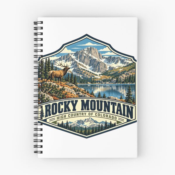 Item preview, Rocky Mountain High Country Of Colorado National Park Hiker Traveler designed and sold by Simsimah26Parks.