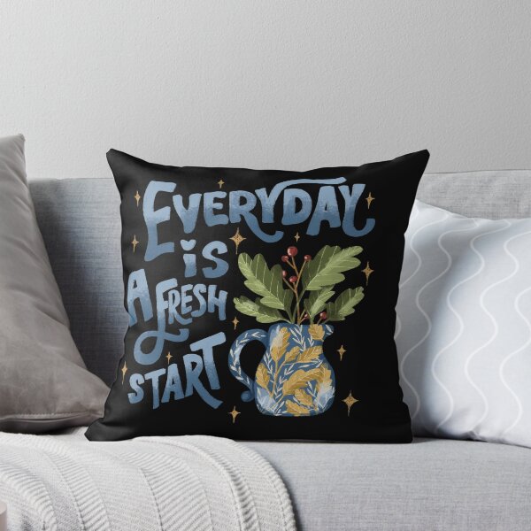 Item preview, Everyday is a fresh start designed and sold by pinkyfish1010.
