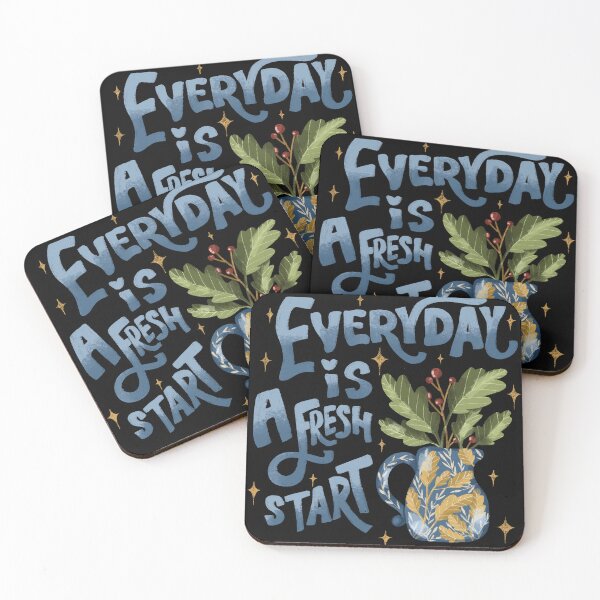 Item preview, Everyday is a fresh start designed and sold by pinkyfish1010.