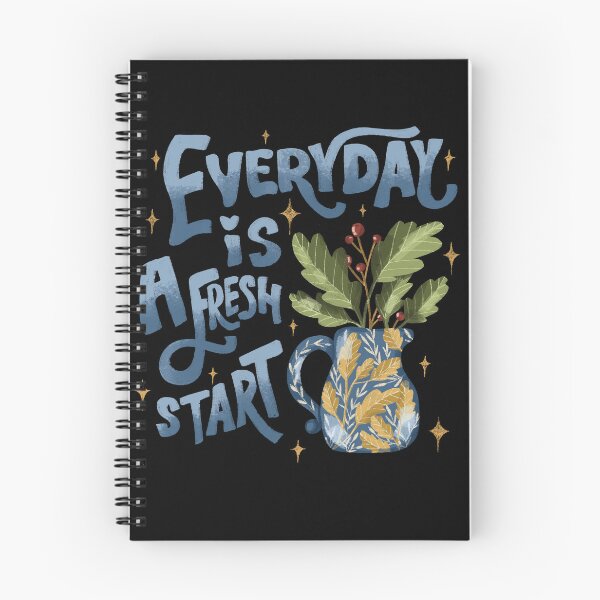 Item preview, Everyday is a fresh start designed and sold by pinkyfish1010.
