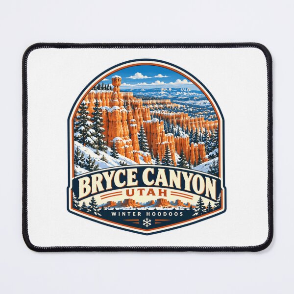 Item preview, Bryce Canyon Utah Winter Hoodoos National Park Travel Hiking Souvenir designed and sold by Star3NowForMe.