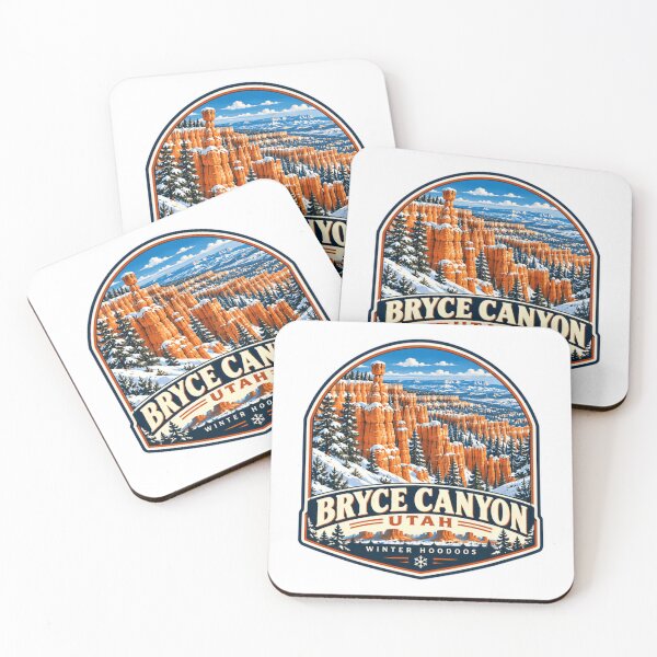Item preview, Bryce Canyon Utah Winter Hoodoos National Park Travel Hiking Souvenir designed and sold by Star3NowForMe.