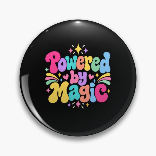 Item preview, Powered By Magic Mystical Fantasy Believer designed and sold by RetroMini2026.