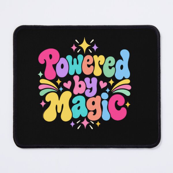Item preview, Powered By Magic Mystical Fantasy Believer designed and sold by RetroMini2026.