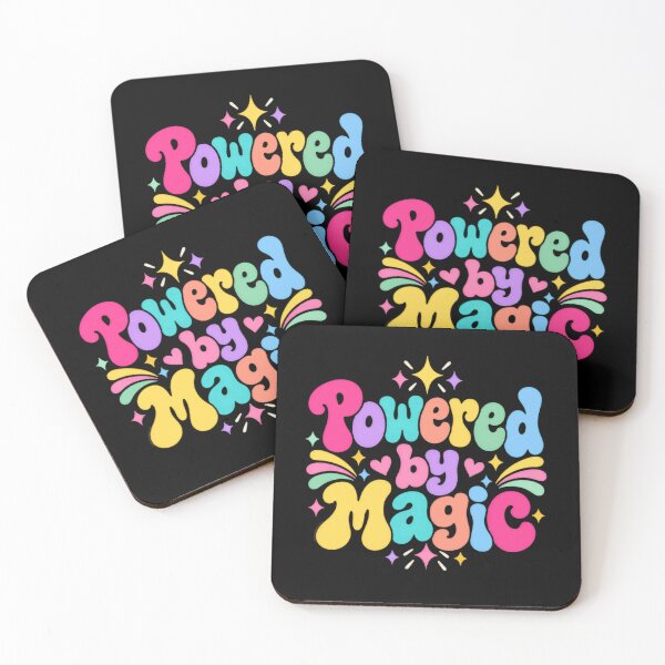 Item preview, Powered By Magic Mystical Fantasy Believer designed and sold by RetroMini2026.