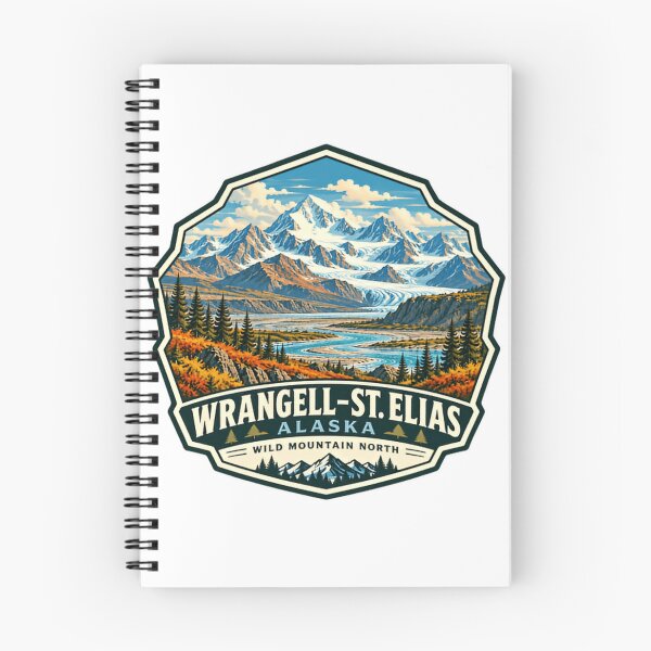 Item preview, Wrangell-St. Elias Alaska Wild Mountain North National Park Travel designed and sold by Star3NowForMe.