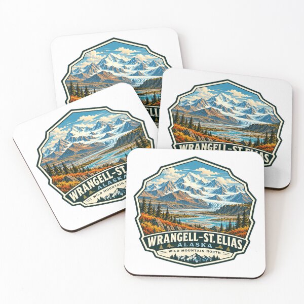 Item preview, Wrangell-St. Elias Alaska Wild Mountain North National Park Travel designed and sold by Star3NowForMe.