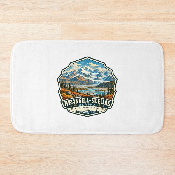 Item preview, Wrangell-St. Elias Alaska Wild Mountain North National Park Travel designed and sold by Star3NowForMe.