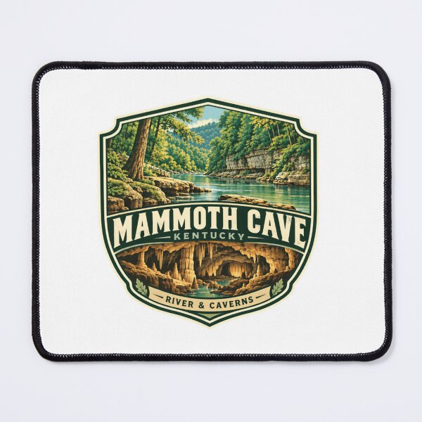 Item preview, Mammoth Cave Kentucky River & Caverns National Park Travel Explorer designed and sold by Simsimah26Parks.