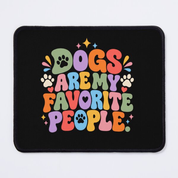 Item preview, Dogs Are My Favorite People Dog Lover Pet Owner Canine Animal Fan designed and sold by RetroMini2026.