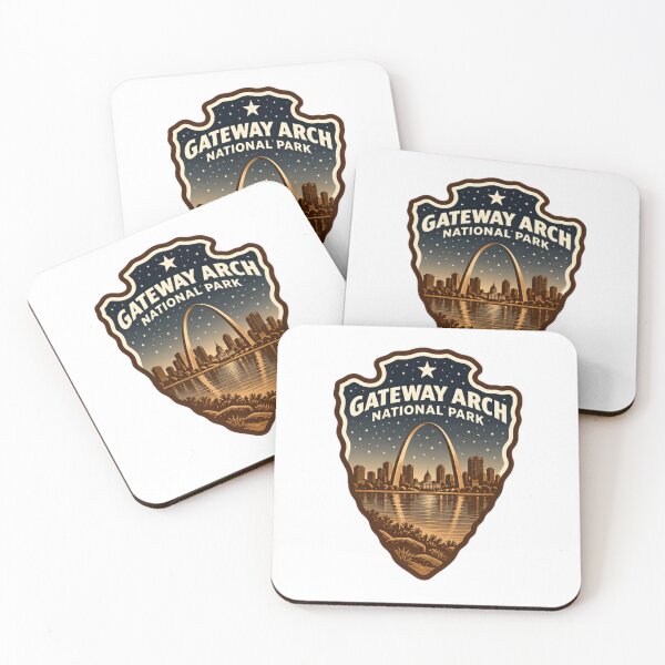 Item preview, Gateway Arch National Park St Louis Missouri Travel Tourist Souvenir designed and sold by Star3NowForMe.