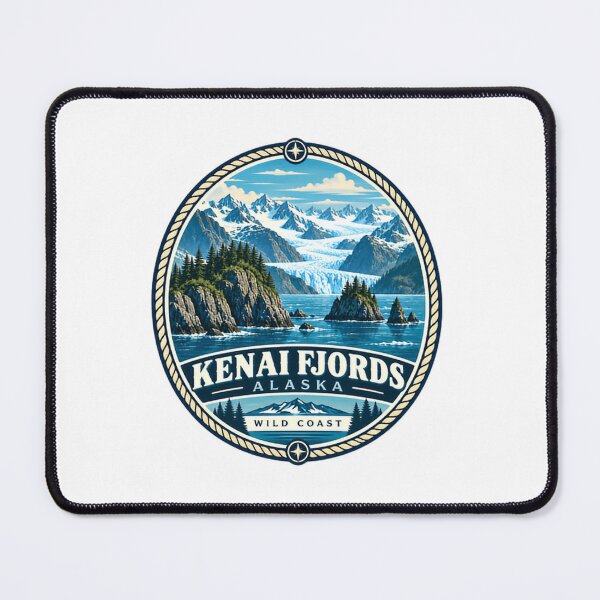 Item preview, Kenai Fjords Alaska Wild Coast National Park Travel Souvenir designed and sold by Simsimah26Parks.