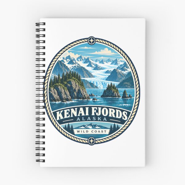 Item preview, Kenai Fjords Alaska Wild Coast National Park Travel Souvenir designed and sold by Simsimah26Parks.