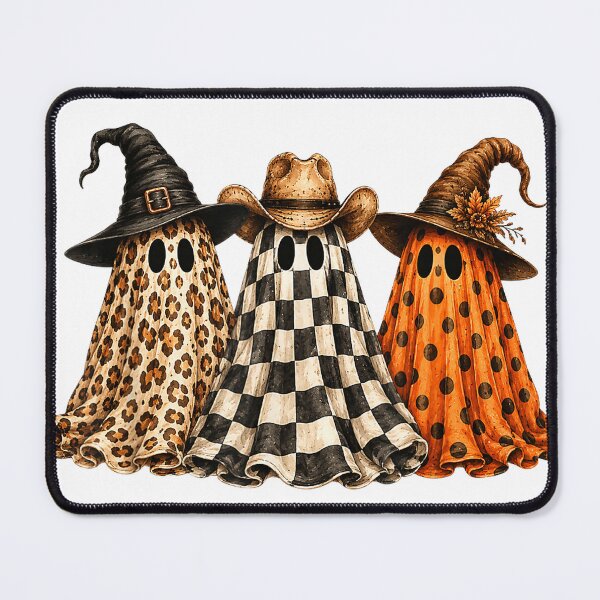 Item preview, Halloween Leopard Checkered T-Shirt designed and sold by FandMdesign.