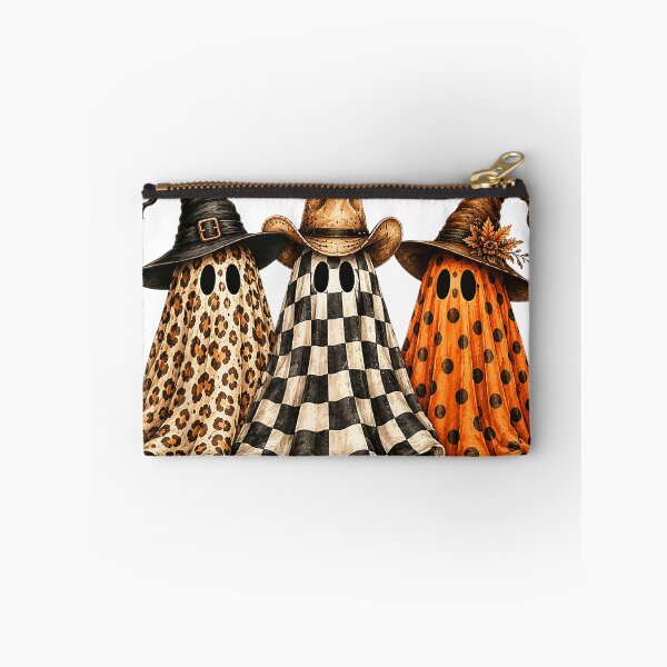 Item preview, Halloween Leopard Checkered T-Shirt designed and sold by FandMdesign.