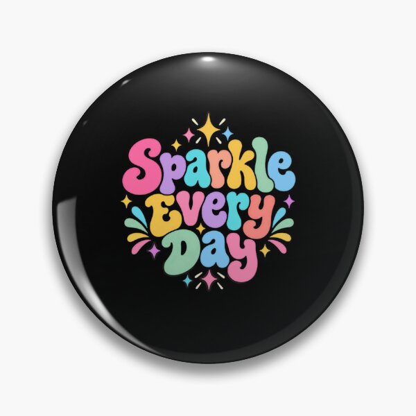 Item preview, Sparkle Every Day Positive Motivation Inspirational Good Vibes designed and sold by RetroMini2026.