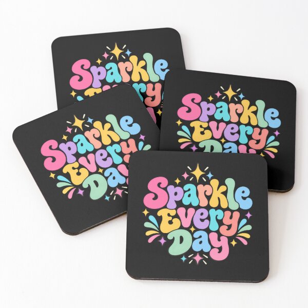 Item preview, Sparkle Every Day Positive Motivation Inspirational Good Vibes designed and sold by RetroMini2026.