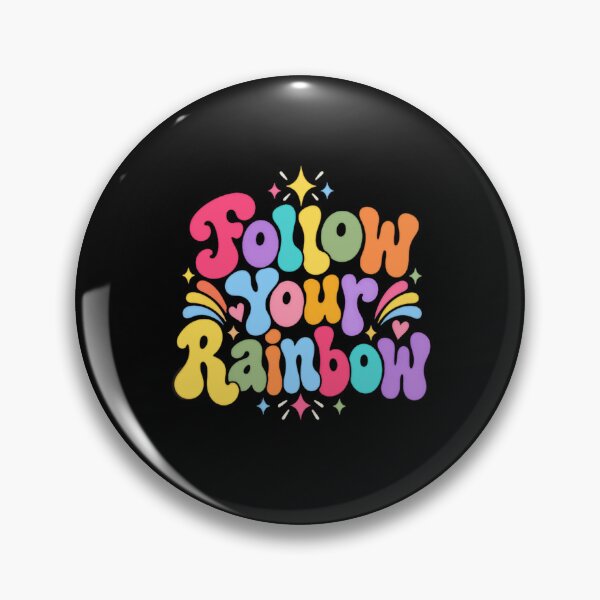 Item preview, Follow Your Rainbow Inspirational Positivity Dreamer Optimist designed and sold by RetroMini2026.
