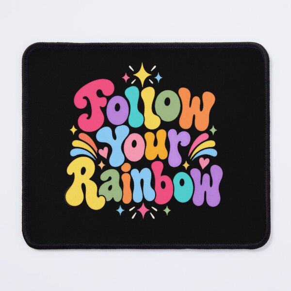 Item preview, Follow Your Rainbow Inspirational Positivity Dreamer Optimist designed and sold by RetroMini2026.