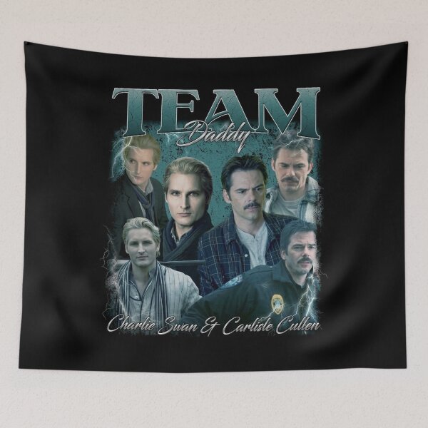 Item preview, Vintage Team Daddy Charlie Swan & Carlisle Cullen designed and sold by KelsterRandom.