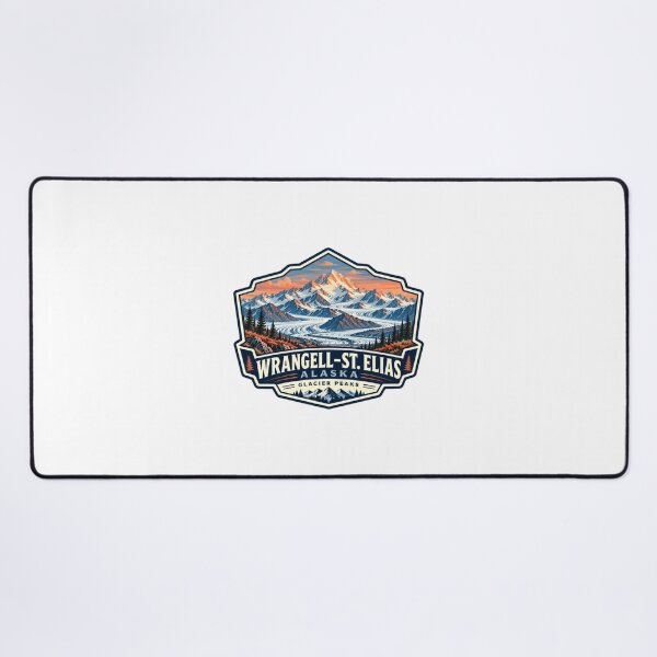 Item preview, Wrangell-St. Elias Alaska Glacier Peaks National Park Travel designed and sold by Star3NowForMe.