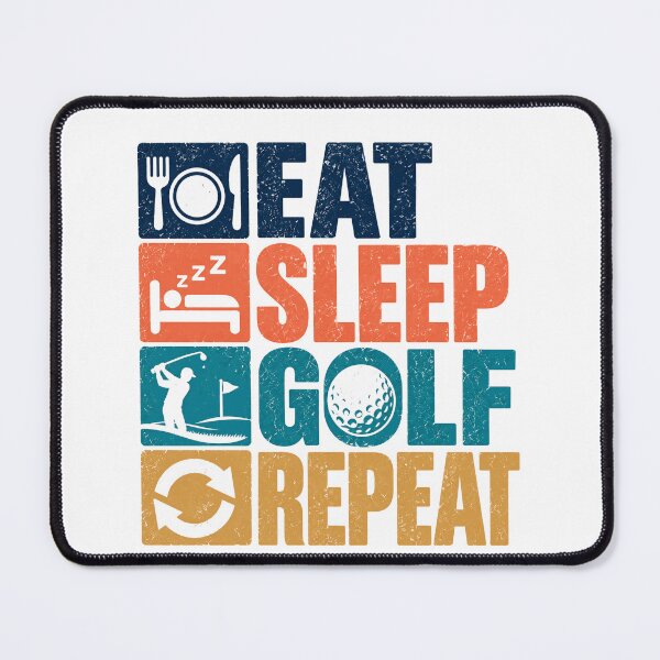 Item preview, Eat Sleep Golf Repeat Golfer Hobby Enthusiast designed and sold by NeedForParks.