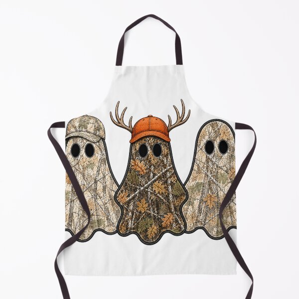 Item preview, Men's Camo Ghost Hunting Halloween Spooky Woodland Design Performance T-Shirt designed and sold by Stickerbynp1.