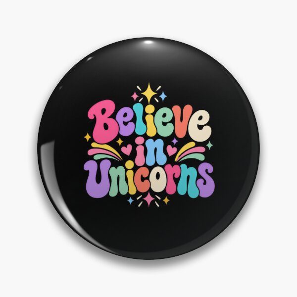 Item preview, Believe In Unicorns Magical Fantasy Lover Dreamer designed and sold by RetroMini2026.