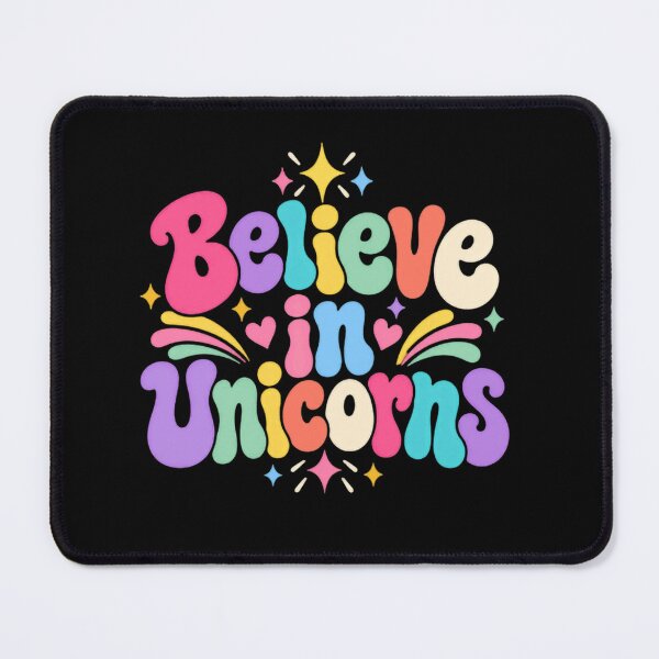 Item preview, Believe In Unicorns Magical Fantasy Lover Dreamer designed and sold by RetroMini2026.