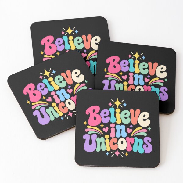 Item preview, Believe In Unicorns Magical Fantasy Lover Dreamer designed and sold by RetroMini2026.