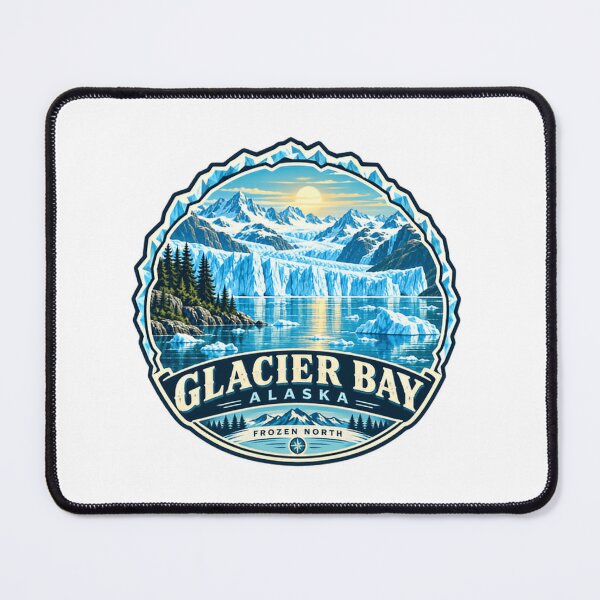 Item preview, Glacier Bay Alaska Frozen North National Park Travel Souvenir designed and sold by Simsimah26Parks.