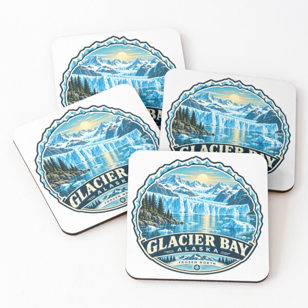 Item preview, Glacier Bay Alaska Frozen North National Park Travel Souvenir designed and sold by Simsimah26Parks.