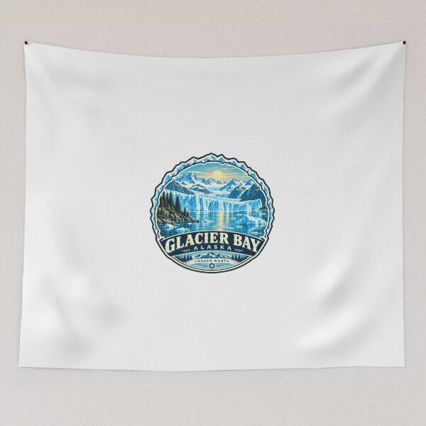 Item preview, Glacier Bay Alaska Frozen North National Park Travel Souvenir designed and sold by Simsimah26Parks.