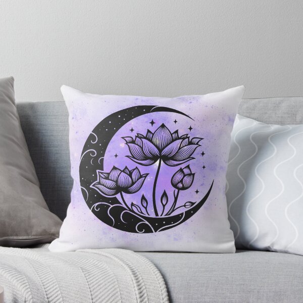 Item preview, Purple moon flower designed and sold by Kennedy Fun Tee's.