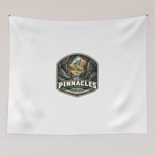 Item preview, Pinnacles California Caves & Cliffs National Park Hiking Travel designed and sold by Star3NowForMe.