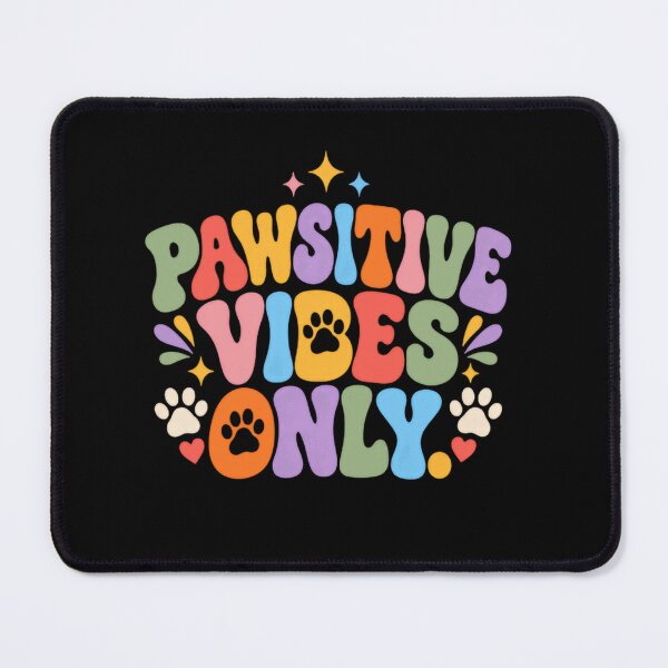 Item preview, Pawsitive Vibes Only Dog Lover Pet Owner designed and sold by RetroMini2026.