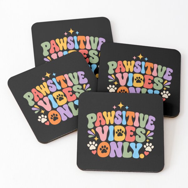 Item preview, Pawsitive Vibes Only Dog Lover Pet Owner designed and sold by RetroMini2026.