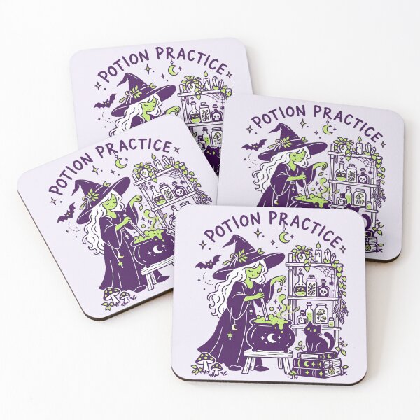 Item preview, Potion Practice Cute Witch Cauldron Halloween designed and sold by Moo7shop.