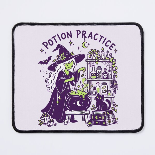 Item preview, Potion Practice Cute Witch Cauldron Halloween designed and sold by Moo7shop.