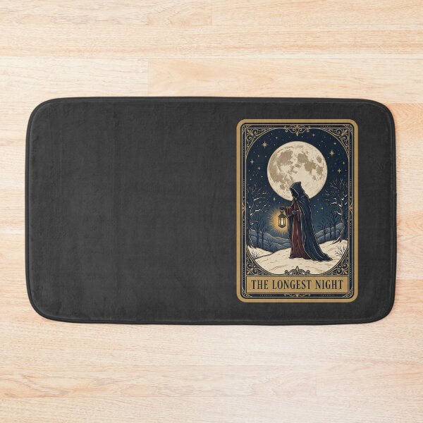 Item preview, Longest Night Winter Solstice Tarot Card designed and sold by TheCalmEdit.