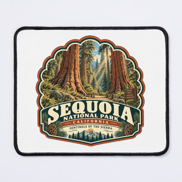 Item preview, Sequoia National Park California Sentinels Of The Sierra Nature Lover Traveler designed and sold by Star3NowForMe.