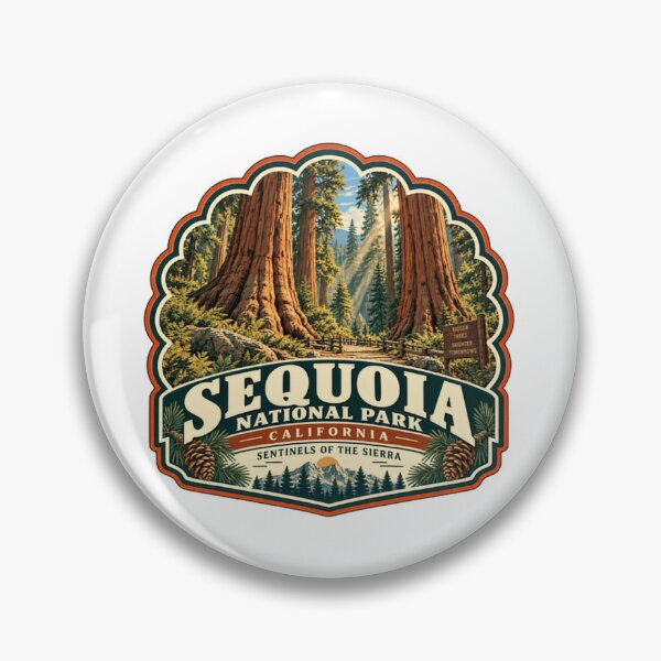 Item preview, Sequoia National Park California Sentinels Of The Sierra Nature Lover Traveler designed and sold by Star3NowForMe.