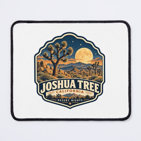 Item preview, Joshua Tree California Desert Nights National Park Travel Souvenir designed and sold by Simsimah26Parks.