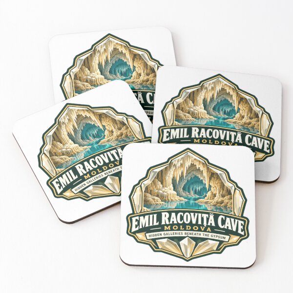 Item preview, Emil Racoviță Cave Moldova Hidden Galleries Beneath The Gypsum Caving Geology Explorer Traveler designed and sold by Simsimah26Parks.