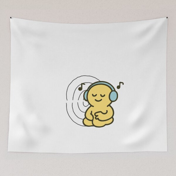 Item preview, Cute Music Meditation Character designed and sold by Houridz31.